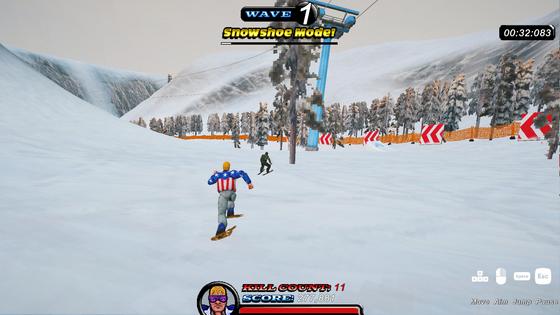 Red Snow screenshot game