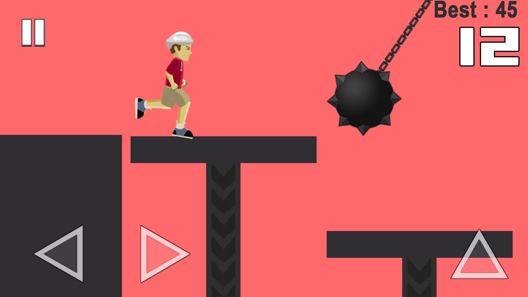 Happy Man on Racing wheels Game Screenshot