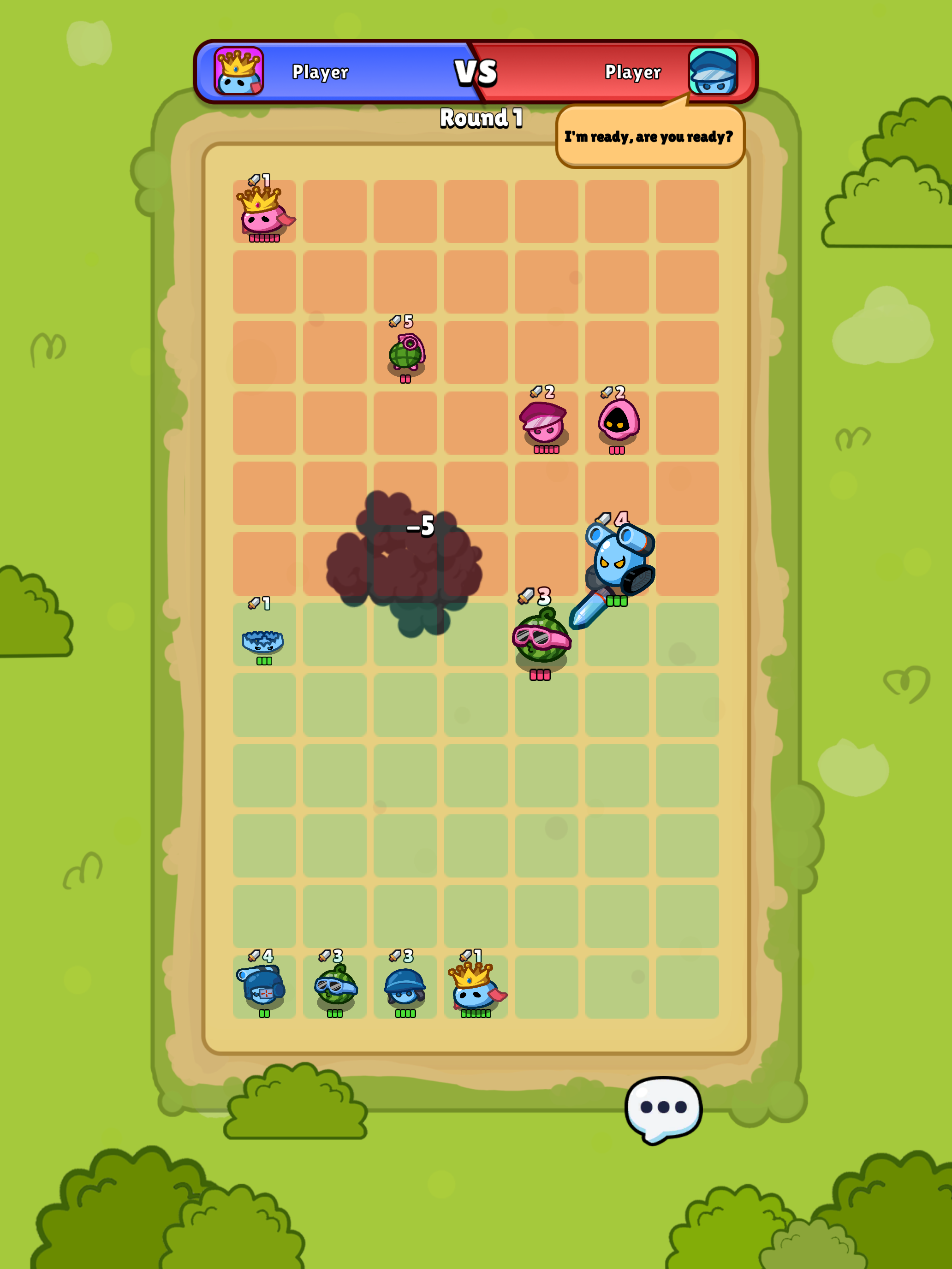 Captura de Tela do Jogo Grid Kings: Move or Die