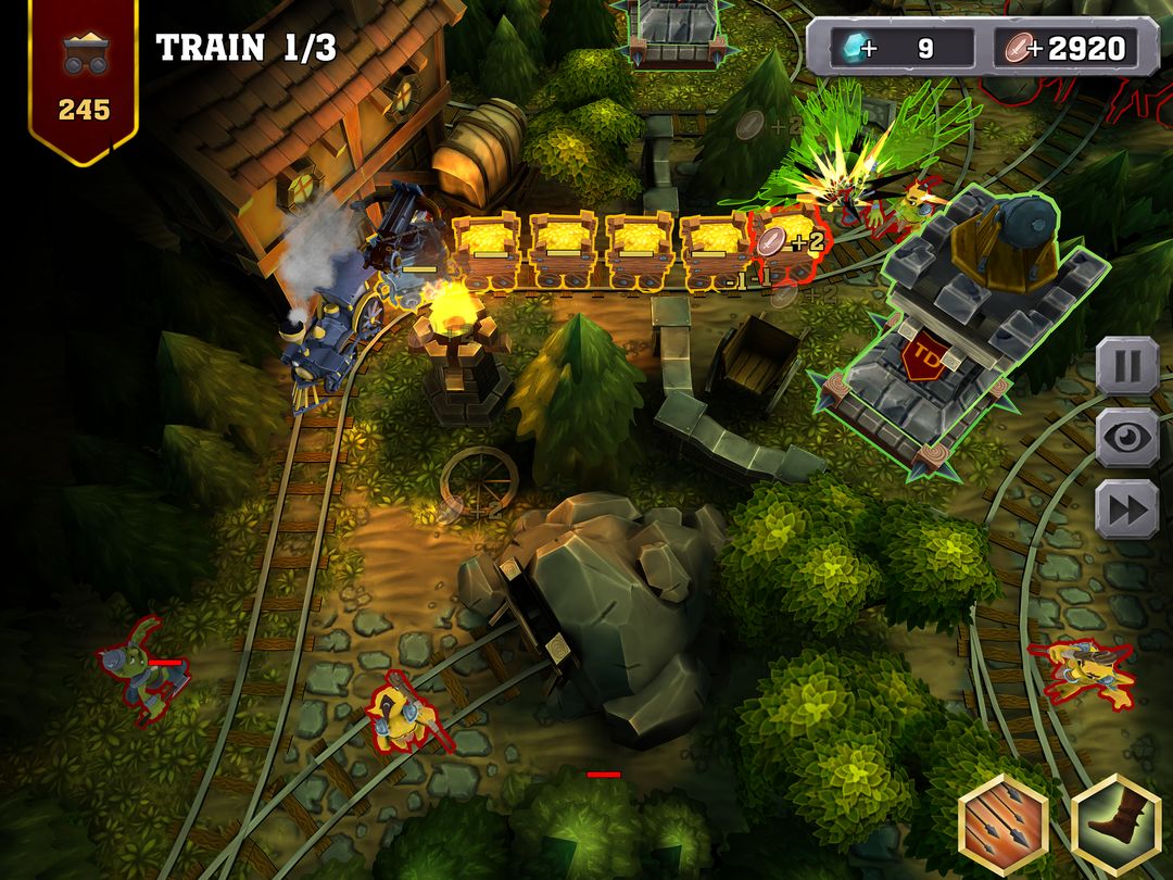 Train Tower Defense screenshot game