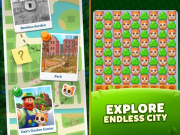 Bloom City Match Game Screenshot