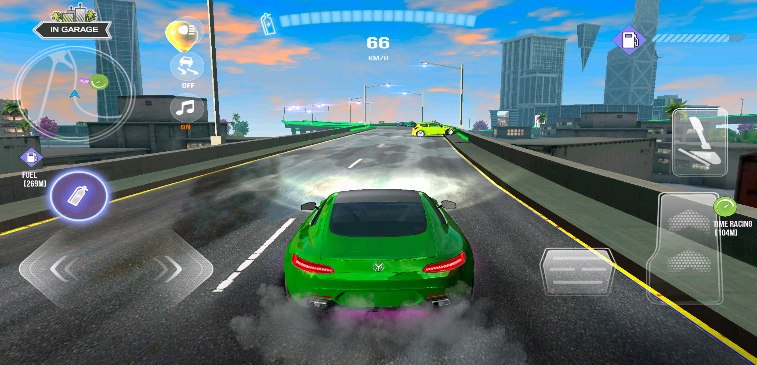 Night Street Master Racing Game Screenshot