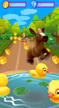 Pony Racing 3D ゲームのスクリーンショット
