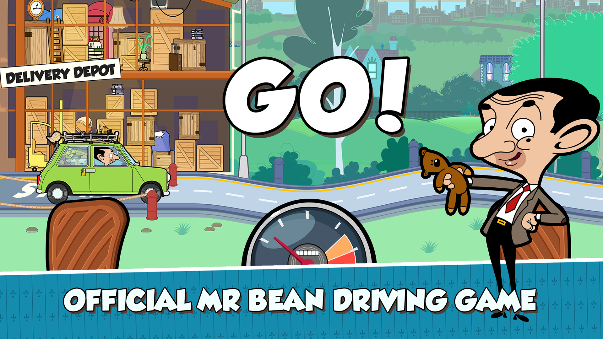 Mr Bean - Special Delivery Game Screenshot