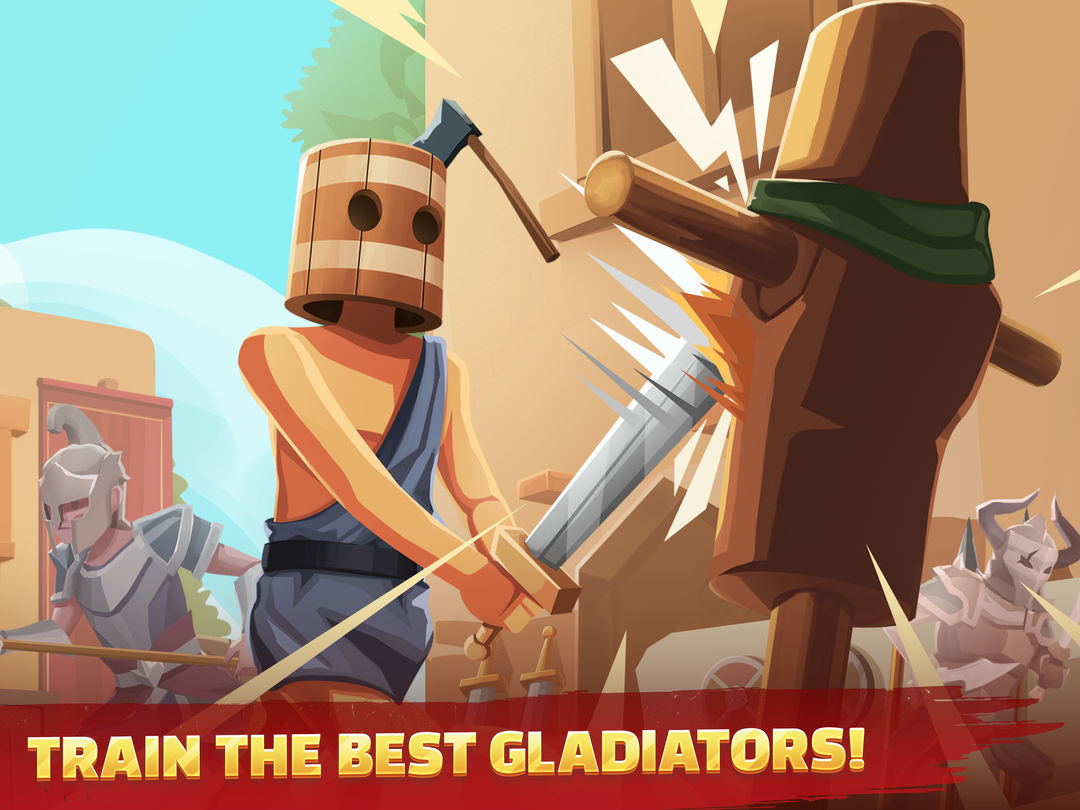 Gladiators Arena: Idle Tycoon screenshot game