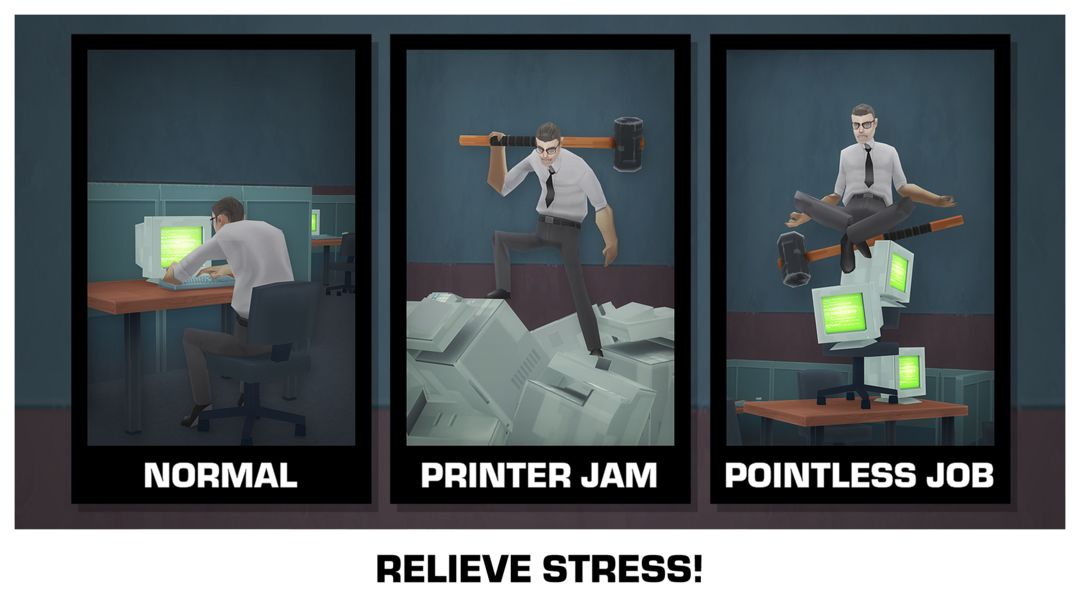 Smash the Office - Stress Fix!遊戲截圖