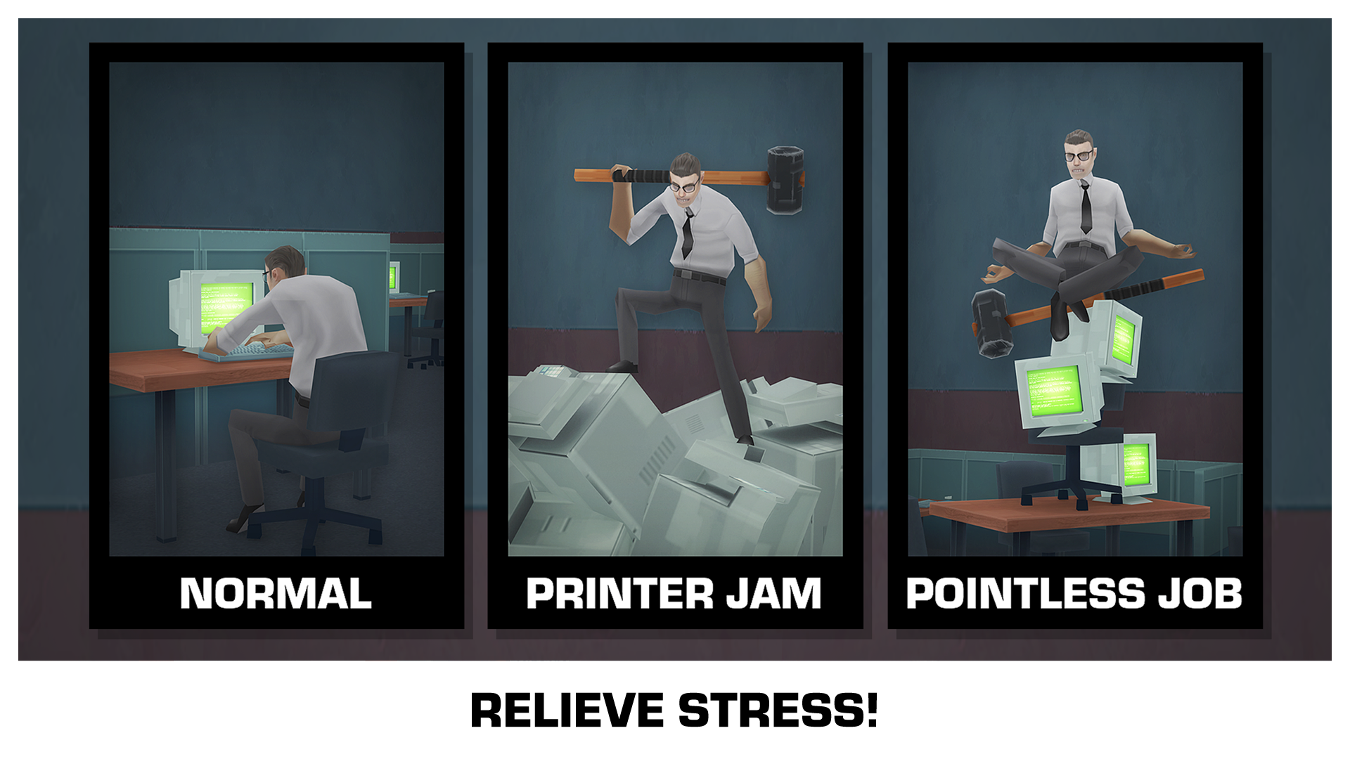 Smash the Office - Stress Fix! ภาพหน้าจอเกม