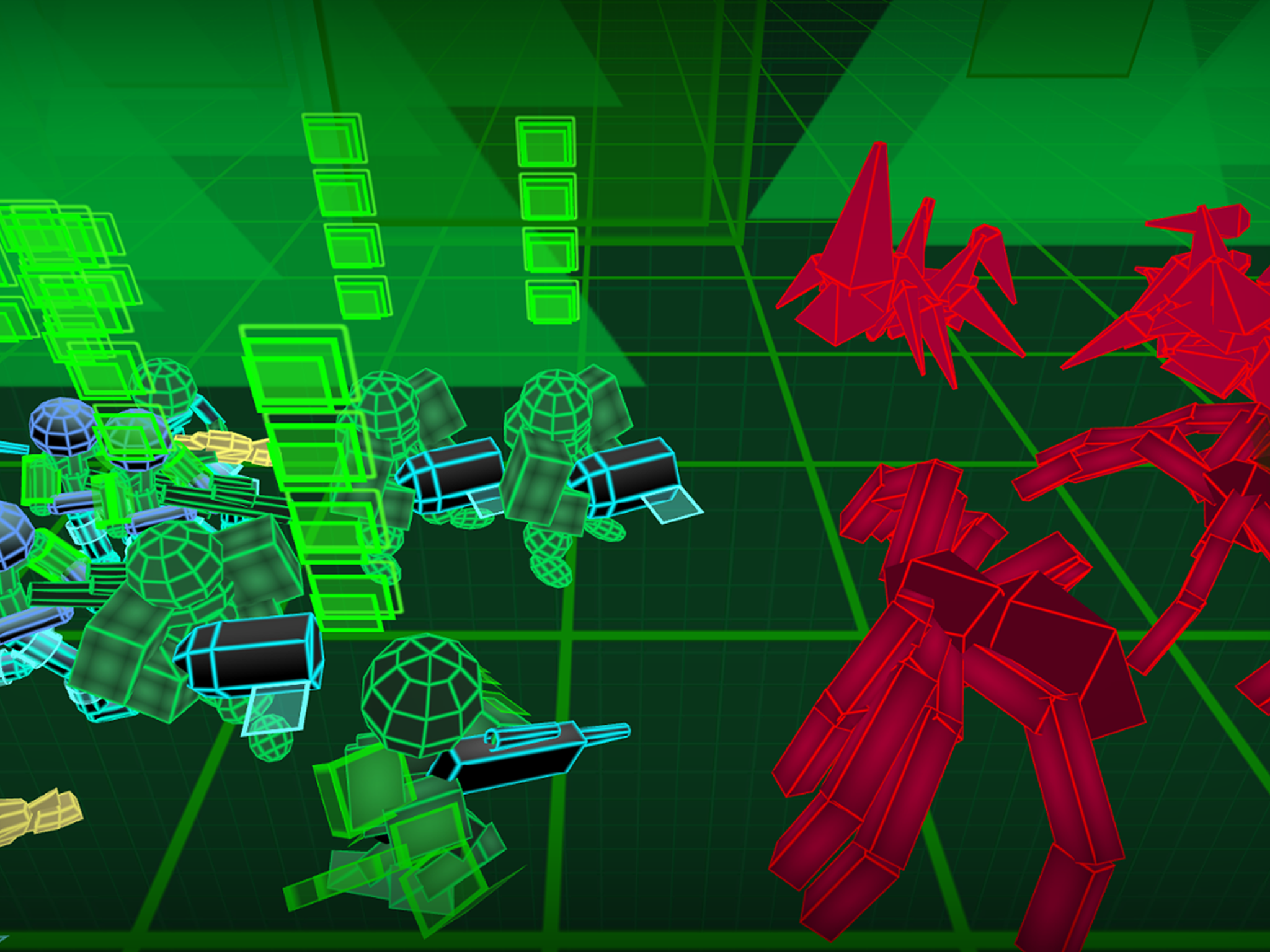 Stickman Neon Spiders Battle Game Screenshot