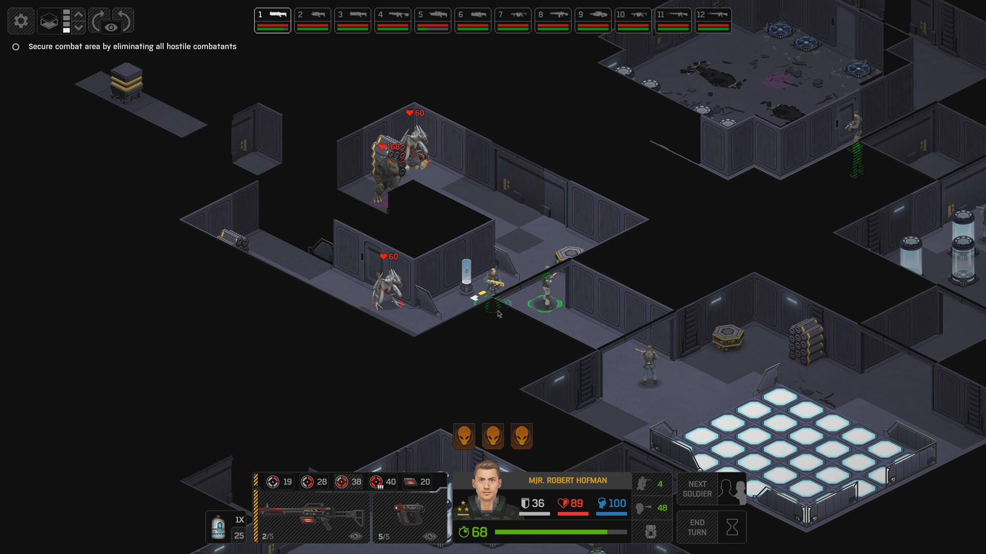 Screenshot of Xenonauts 2