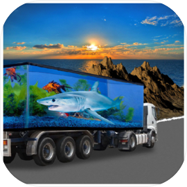 Sea Animals Off Road Truck