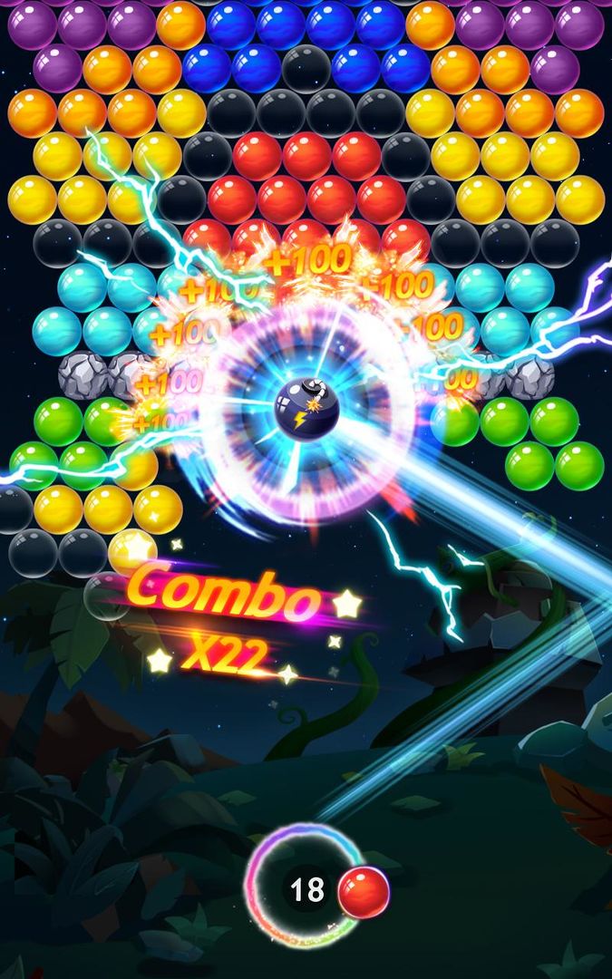泡泡龍 - 泡泡對戰遊戲遊戲截圖