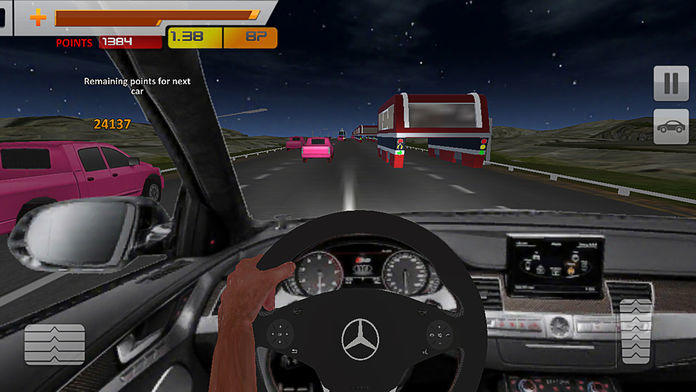 Cuplikan Layar Game VR CSR Sports Car : Crazy Race Pro