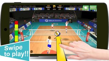 Captura de Tela do Jogo Volleyball Champions 3D - Onli