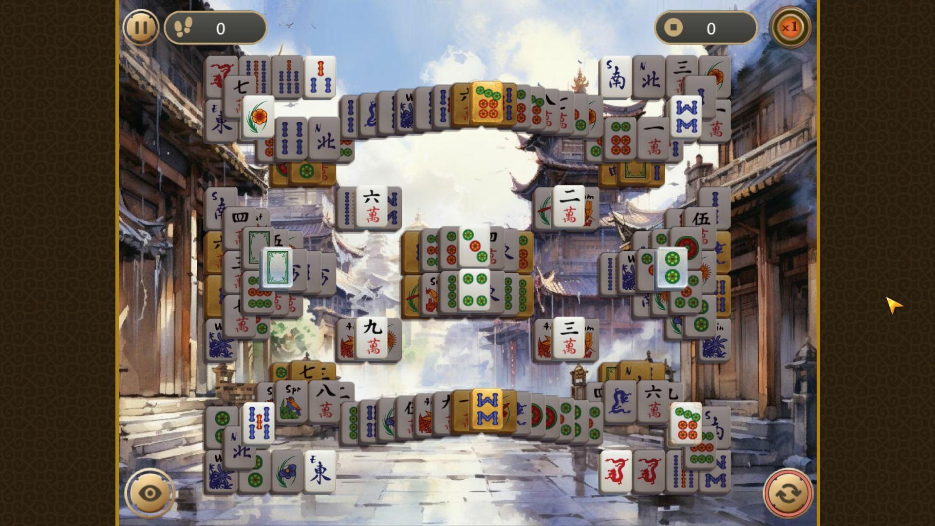 Greatest Dynasties Mahjong Game Screenshot