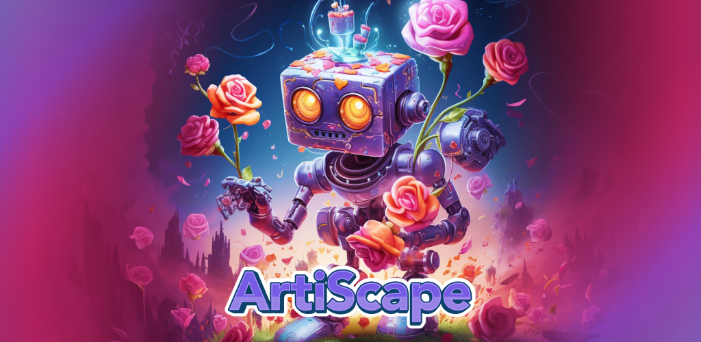 Banner of ArtiScape: AI Art Puzzle Games 