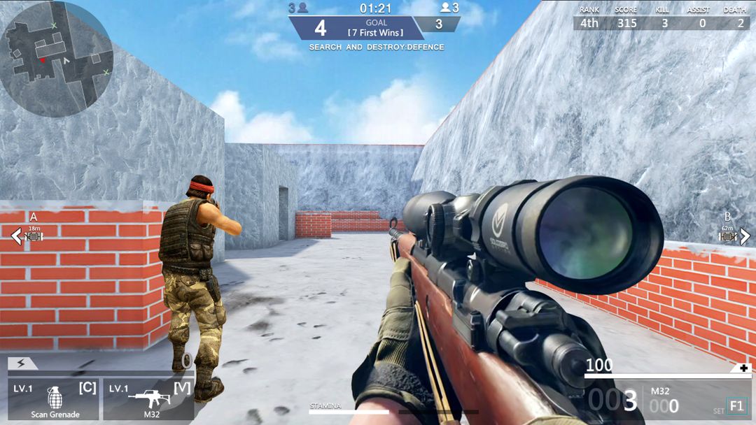 FPS Shooter Strike Missions ภาพหน้าจอเกม