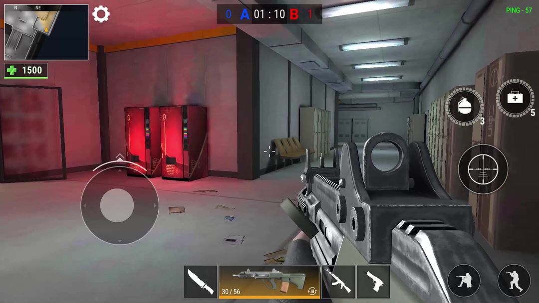 Screenshot of Modern Gun: Shooting War Games