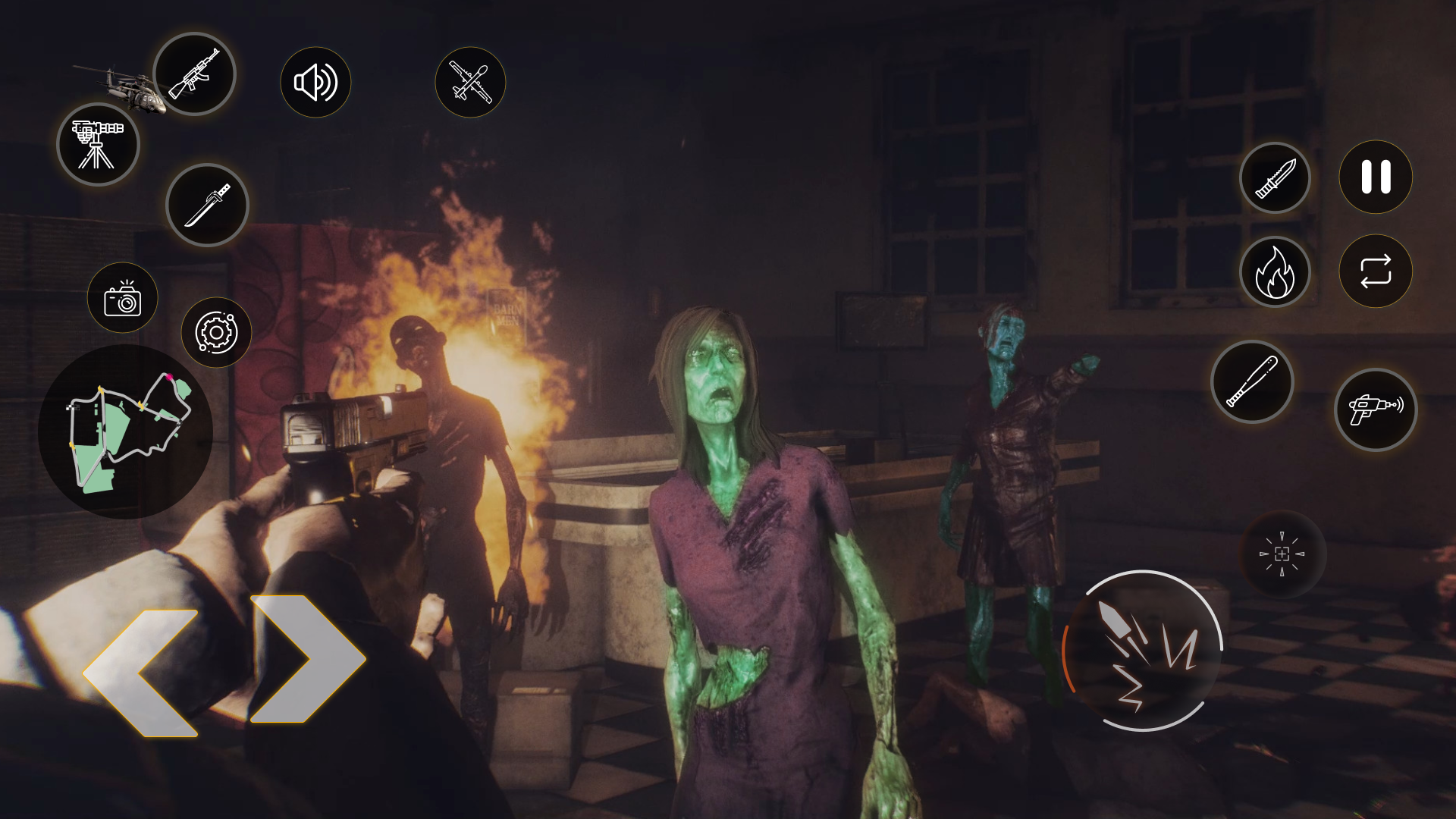 Zombie Dead Zone: Guns Offline Game Screenshot