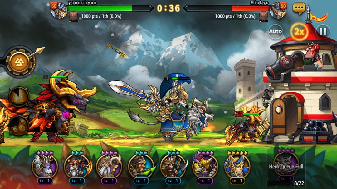 Screenshot of Seven Guardians