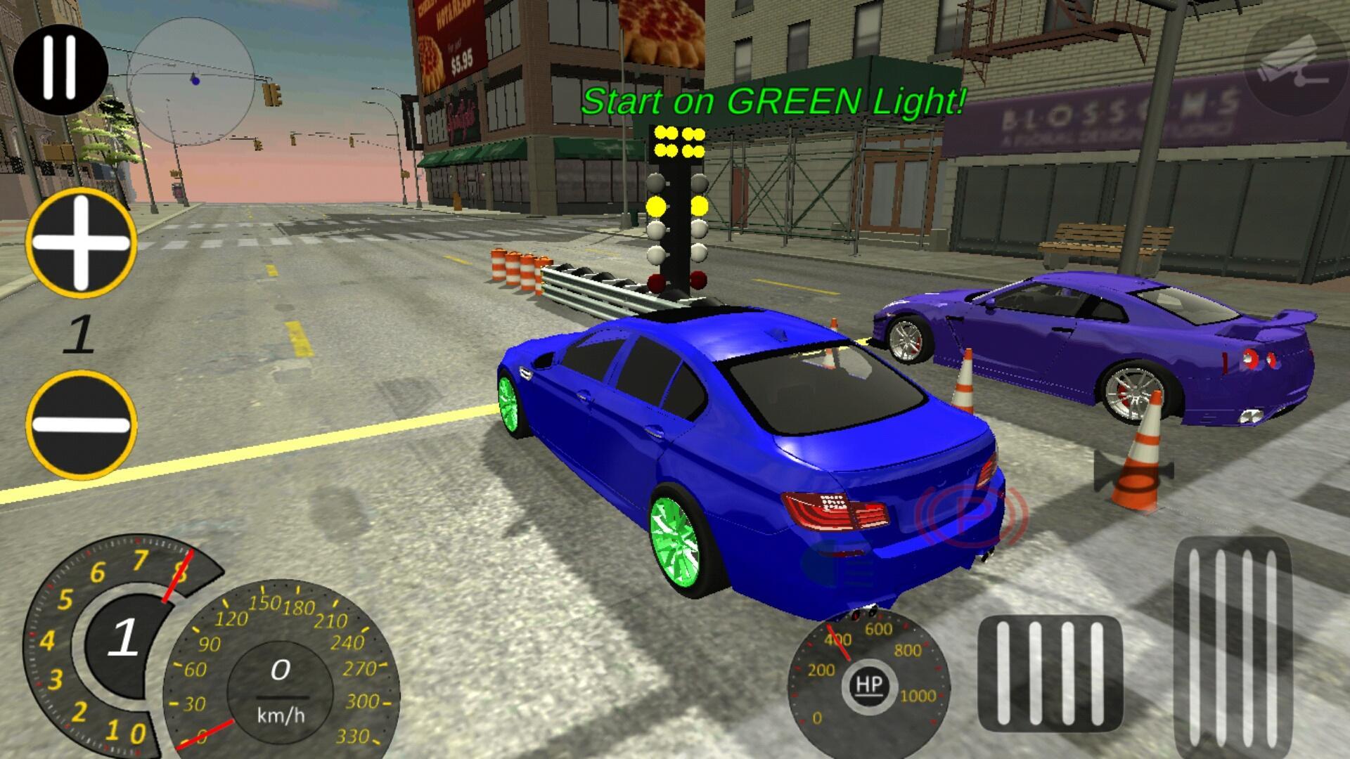 Drag Racing: Multiplayer Game Screenshot