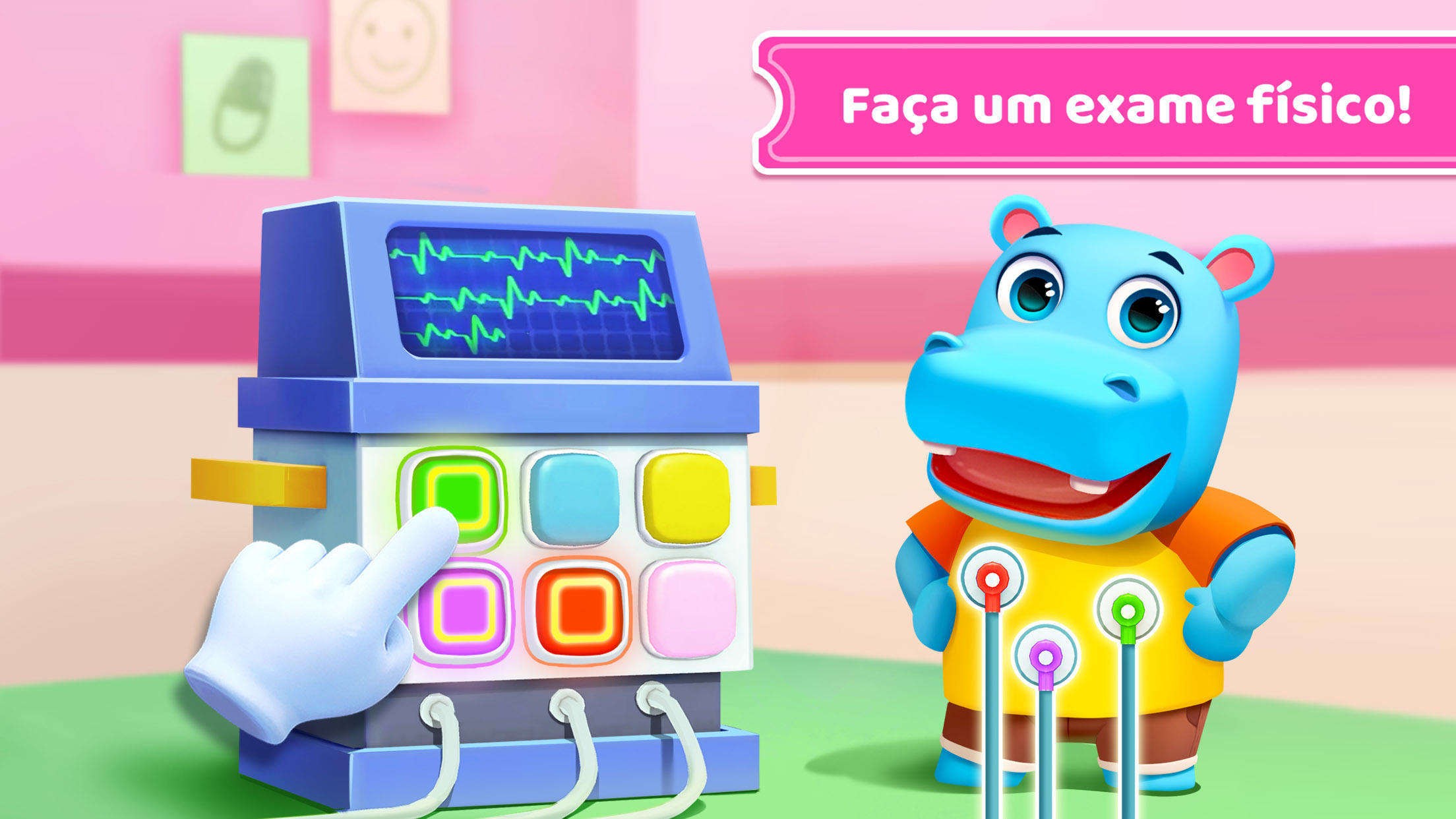 Captura de Tela do Jogo Ônibus Escolar do Bebê Panda