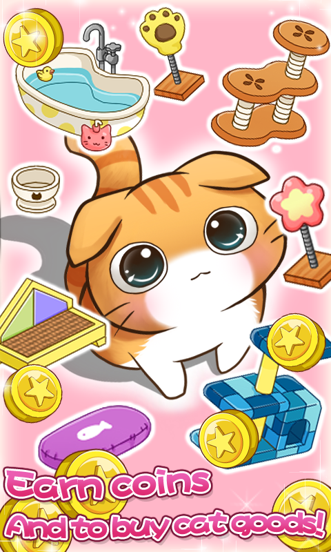 Cat Room - Cute Cat Games 遊戲截圖