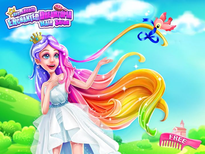 Dreamtopia Princess Hair Salon 게임 스크린샷