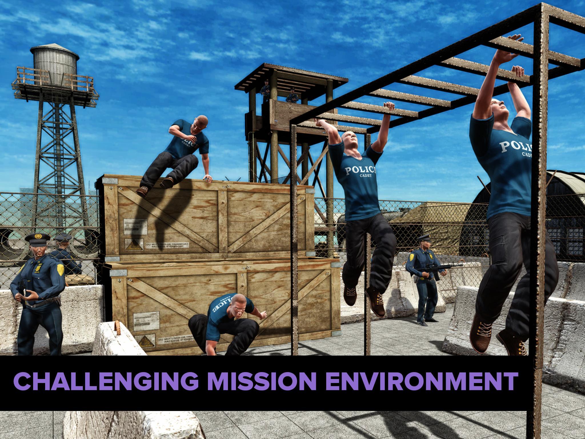 US Police War Training School Game Screenshot