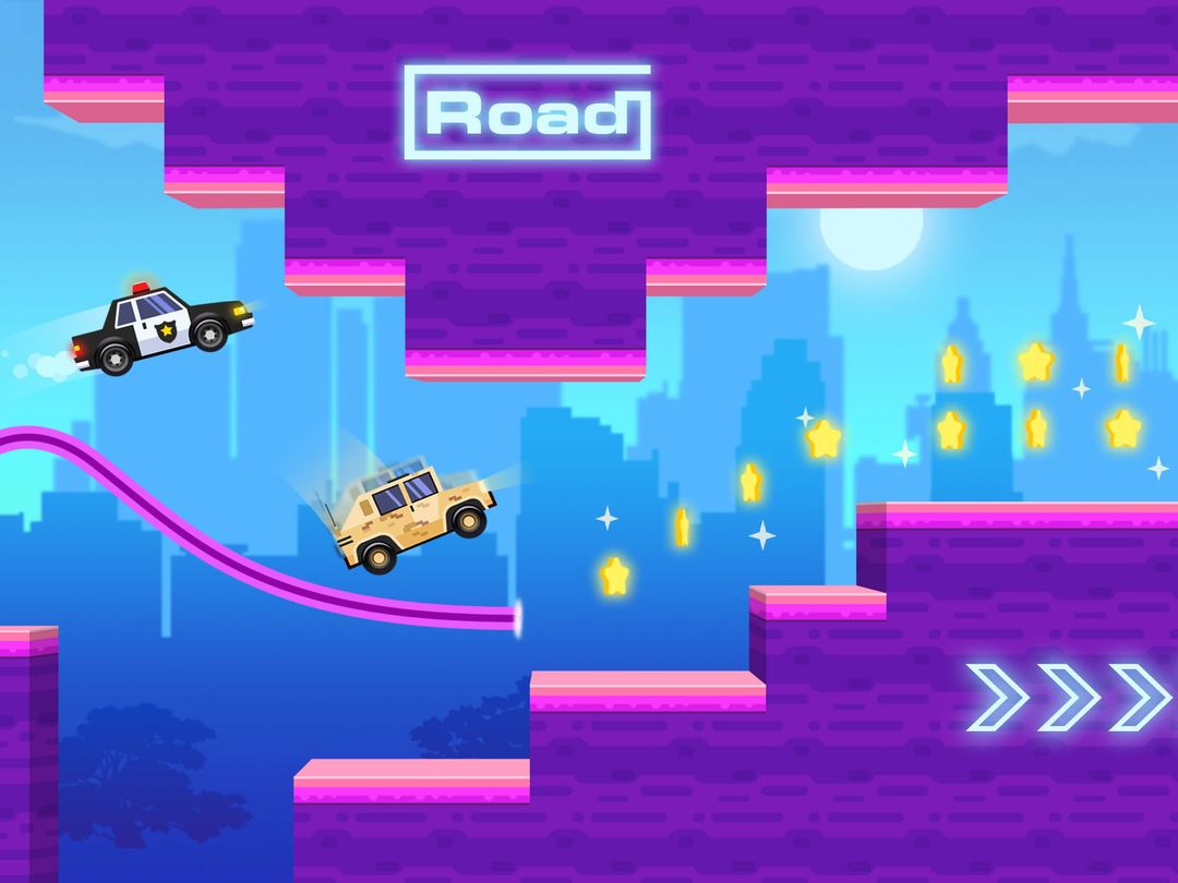 Screenshot of Sky Escape - Car Chase