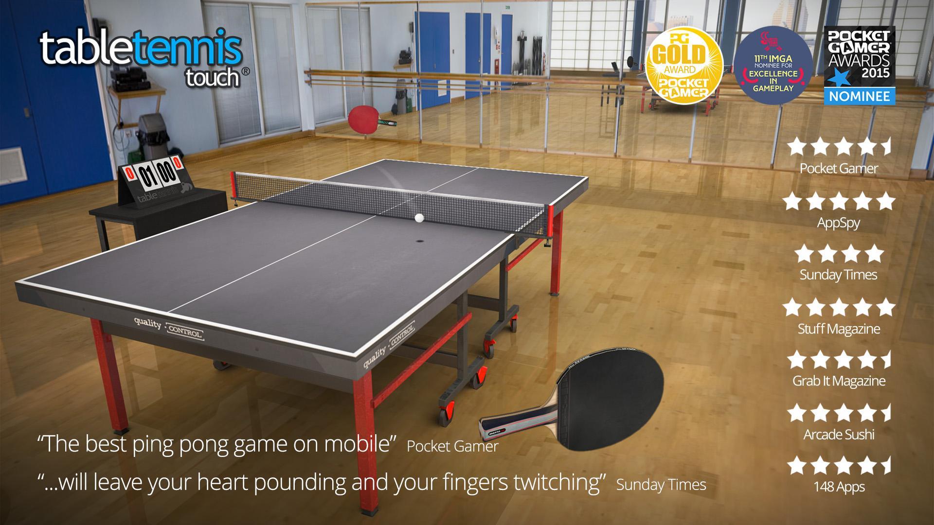 Screenshot of Table Tennis Touch