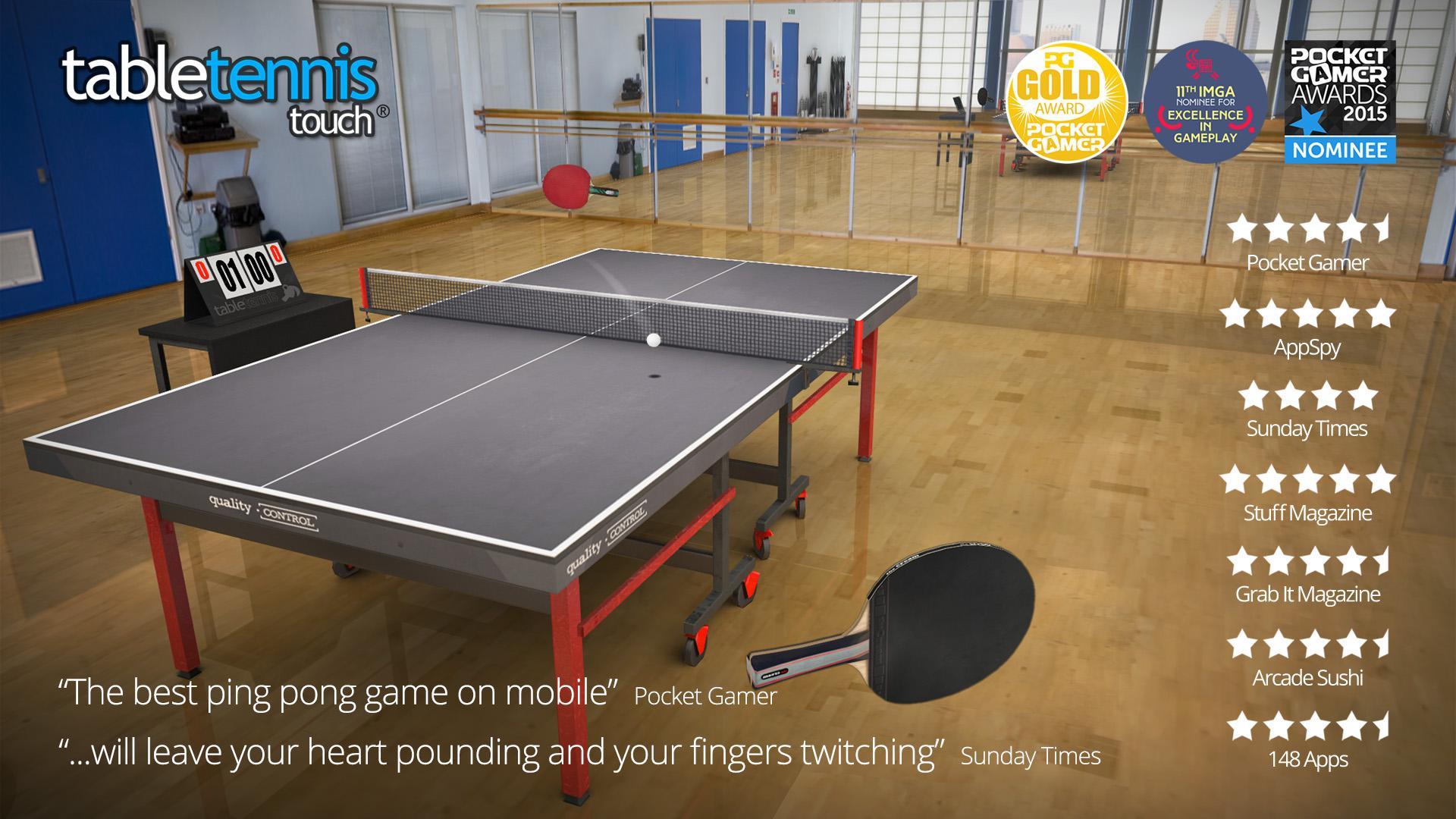 Table Tennis Touch Game Screenshot