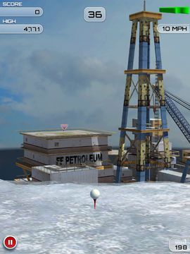 Скриншот игры Flick Golf Extreme