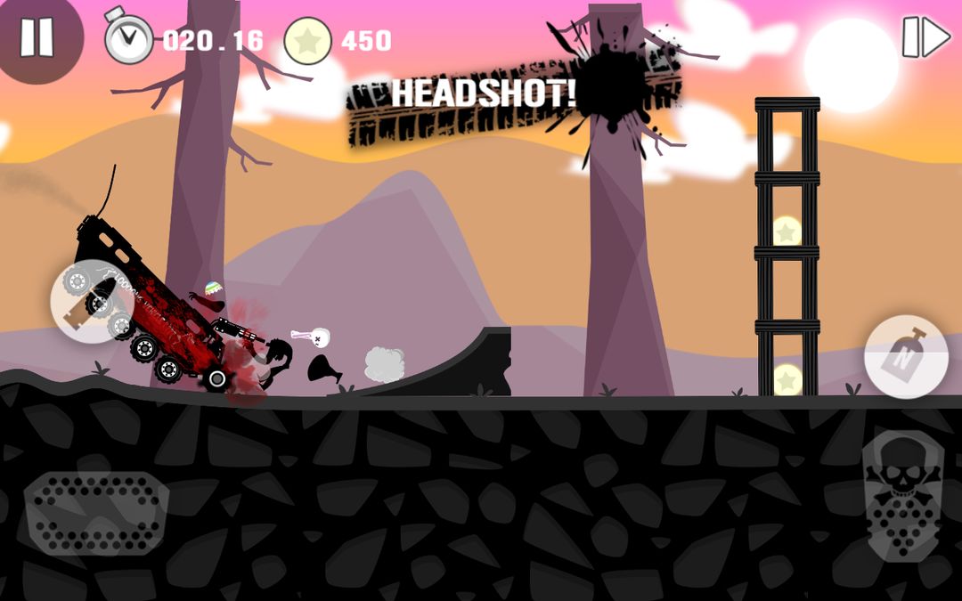 Zombie Race - Undead Smasher screenshot game