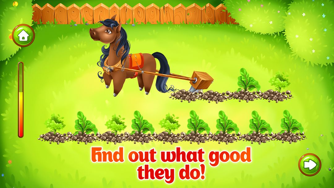 Screenshot of Kids Animal Farm Toddler Games