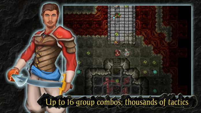 Heroes of Steel RPG Elite Game Screenshot