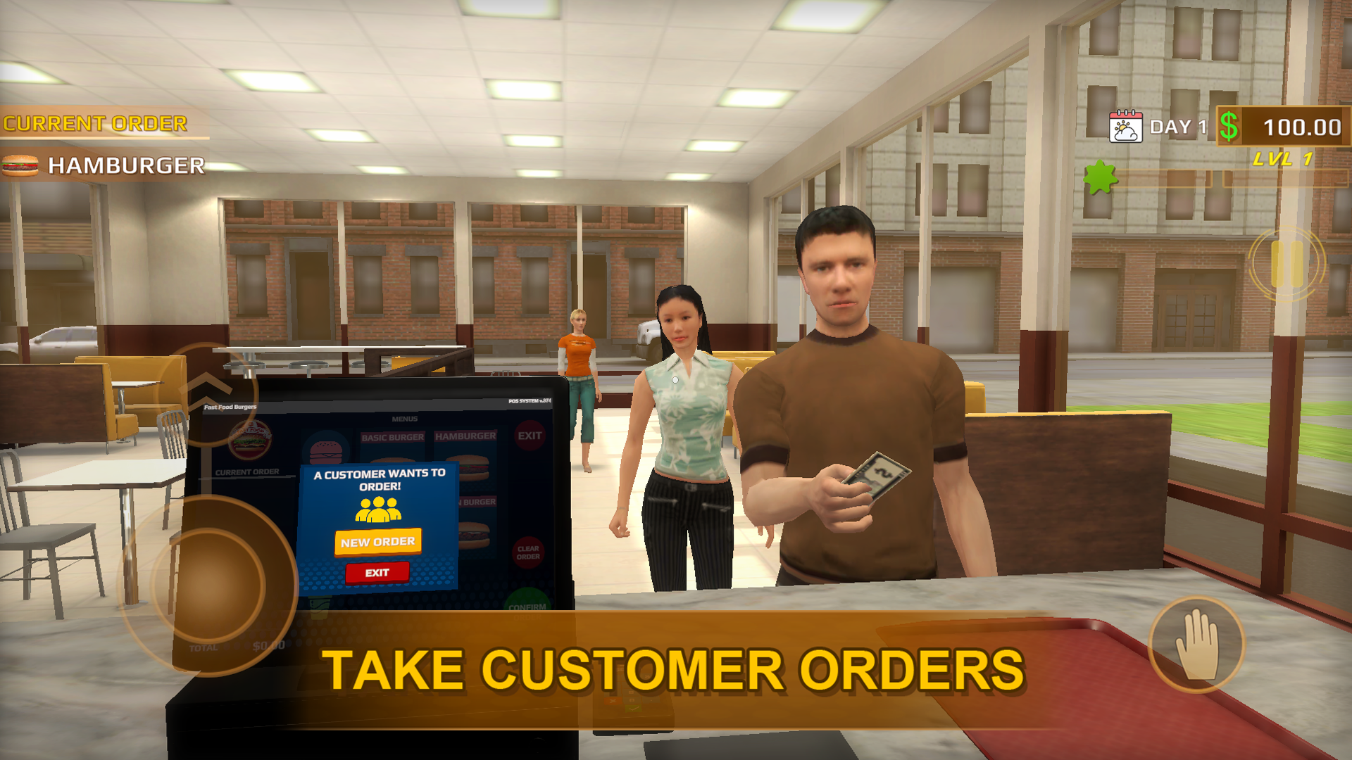 Fast Food Revolution Game Screenshot