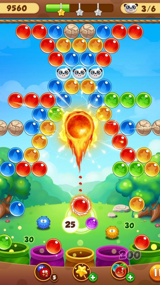 Panda Bubbles ภาพหน้าจอเกม
