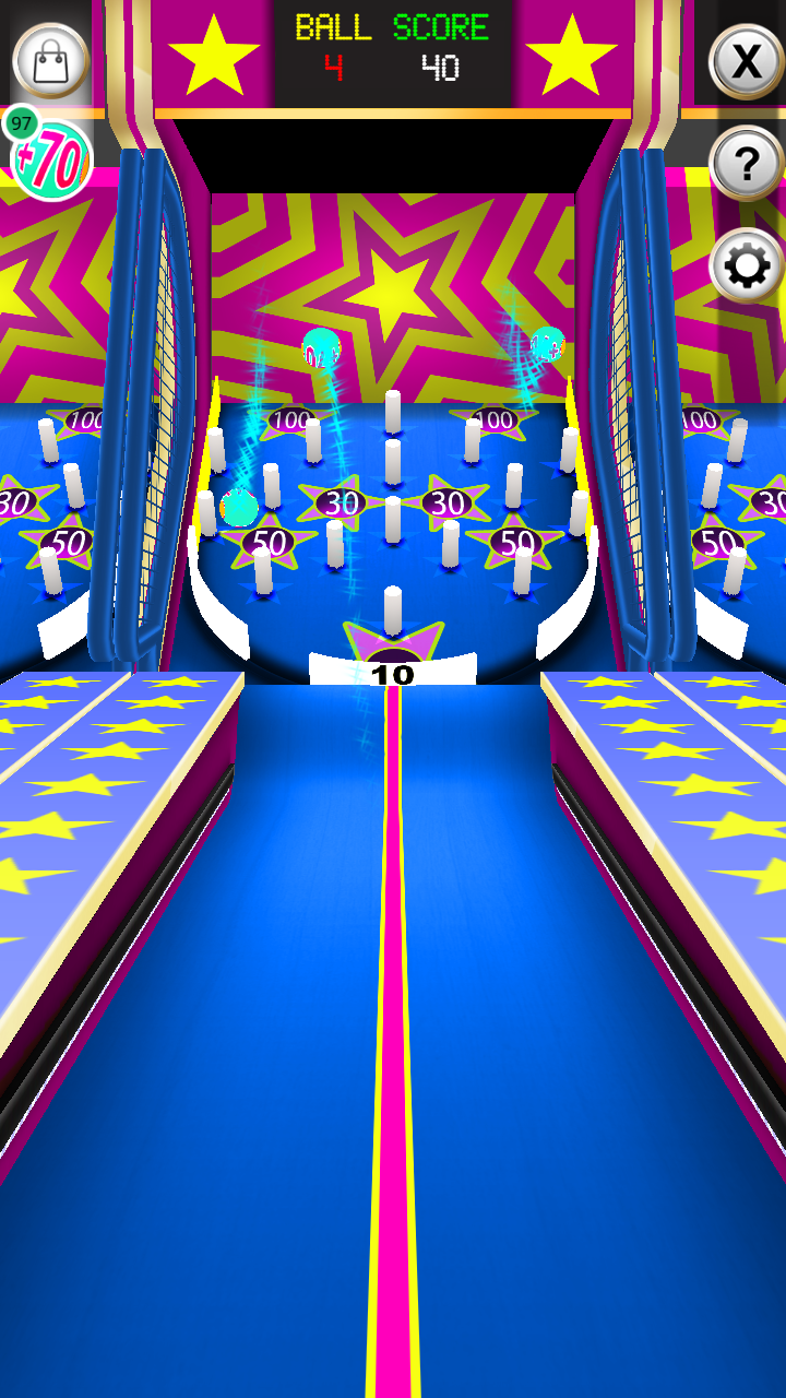 Skee-Ball Plus ゲームのスクリーンショット