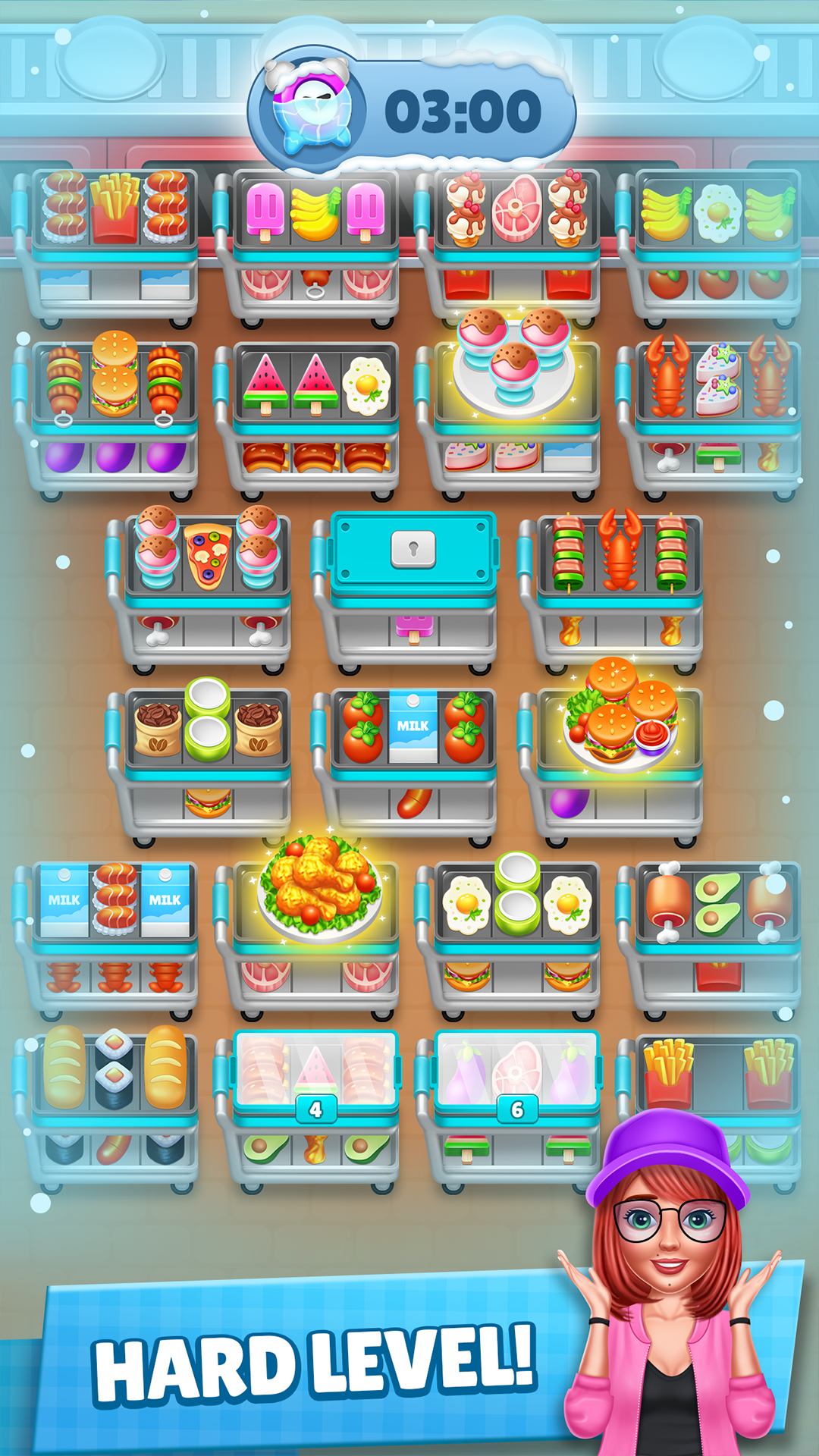 Grill Sort – BBQ Skewer Match Game Screenshot