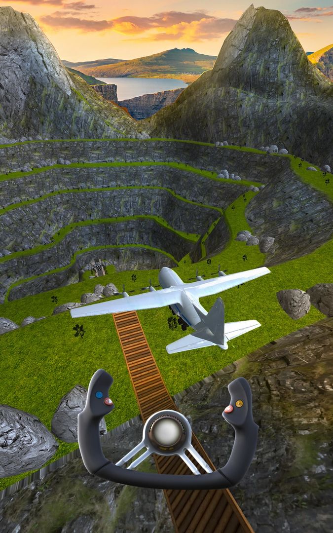Screenshot of Crazy Plane Landing