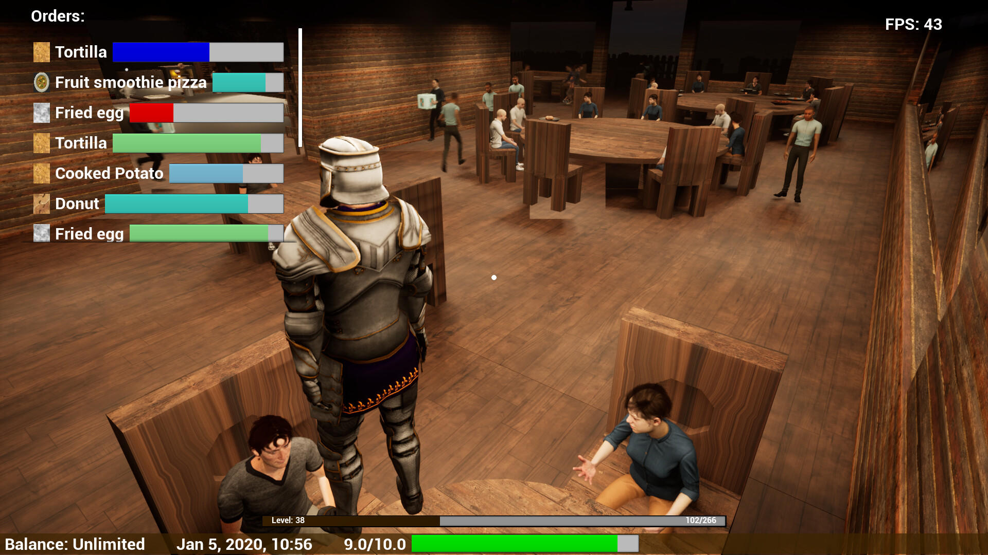 Screenshot of Kitchen Quest