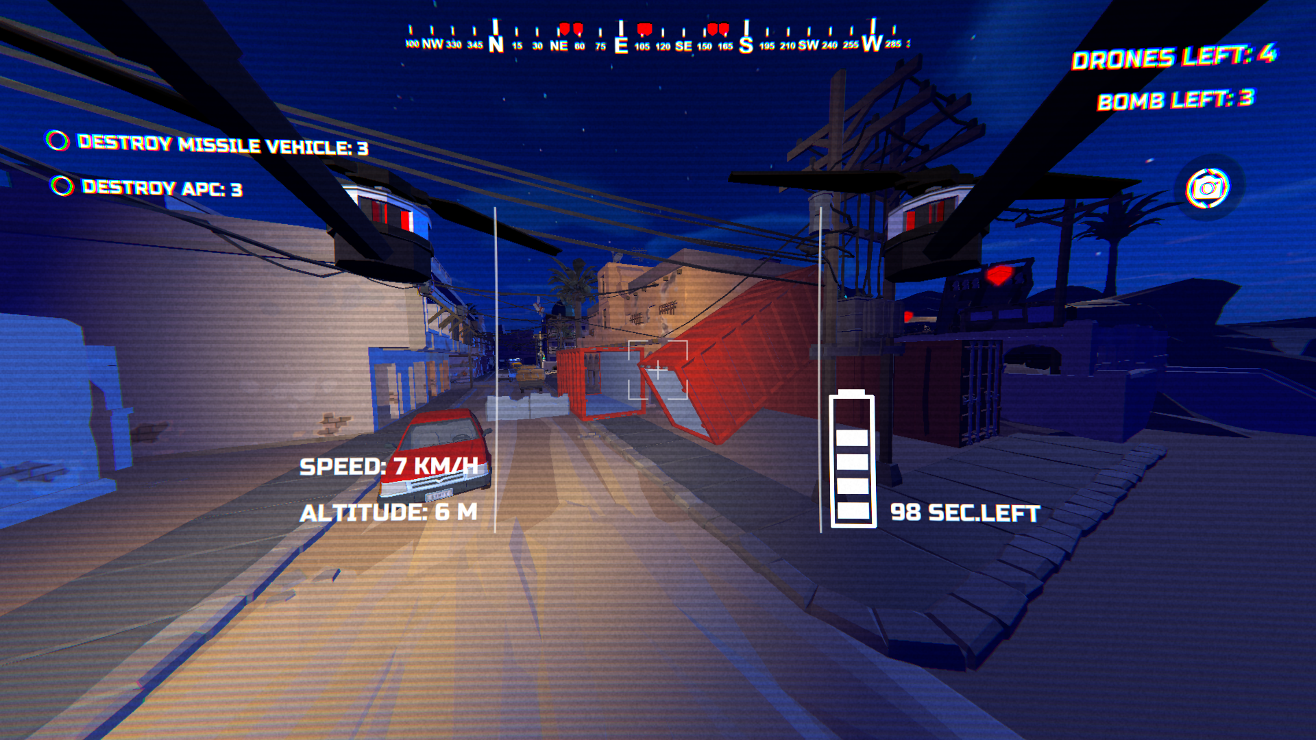 FPV Drone War Strike screenshot game