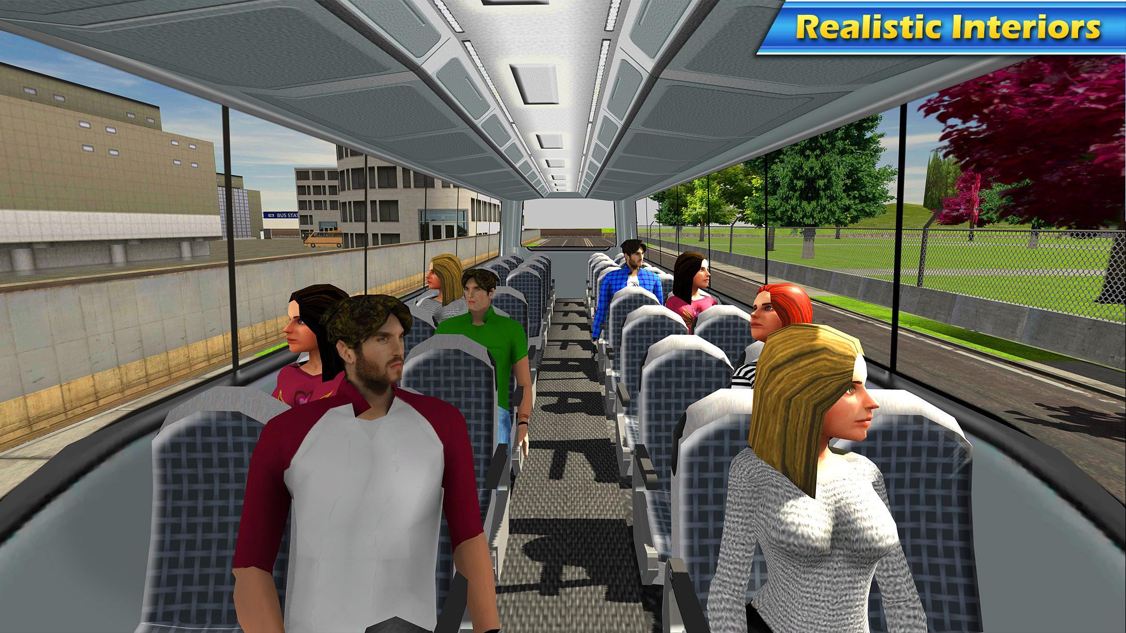 Euro Bus Driving Simulator 2018 Game Screenshot