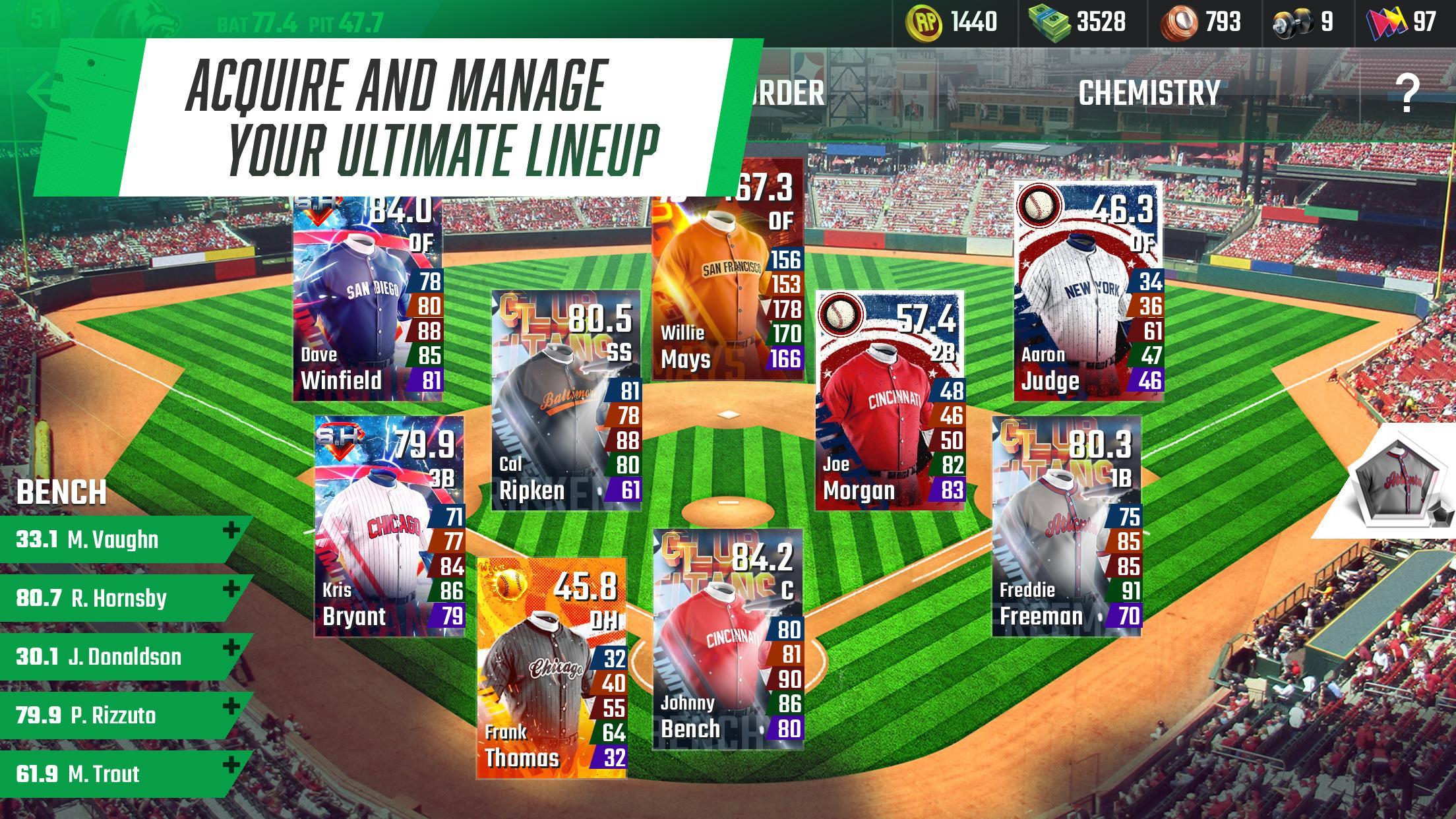 Screenshot of Franchise Baseball 2024