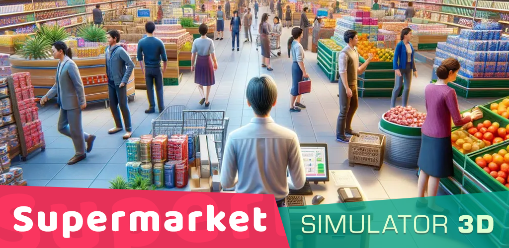Screenshot of the video of Supermarket Manager Simulator