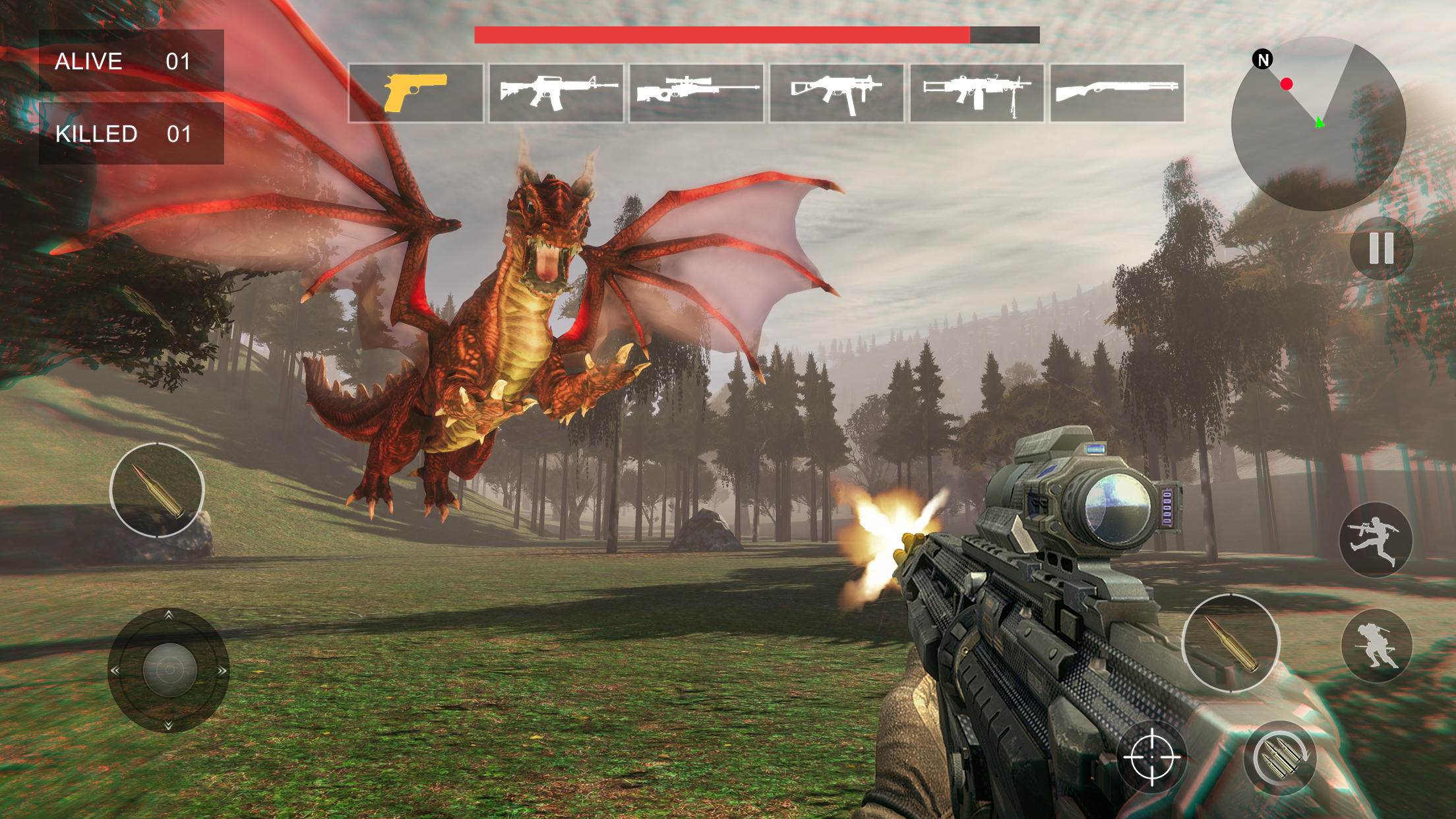 Screenshot 1 of ड्रैगन हंटर - मॉन्स्टर वर्ल्ड 1.1.3