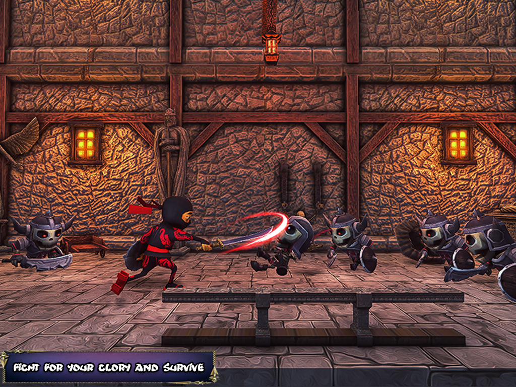 Ninja Samurai Revenge 게임 스크린 샷