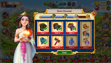 Jewels of Rome: Match-3 Game and City Builder Game Screenshot