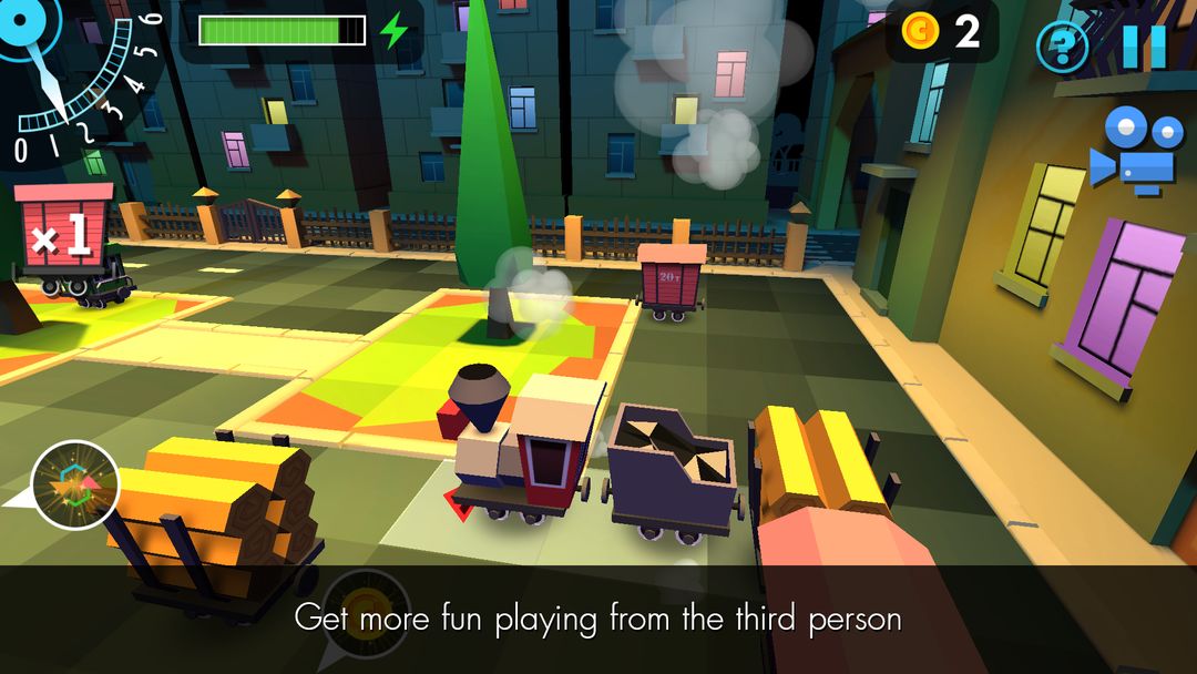 Brave Train screenshot game