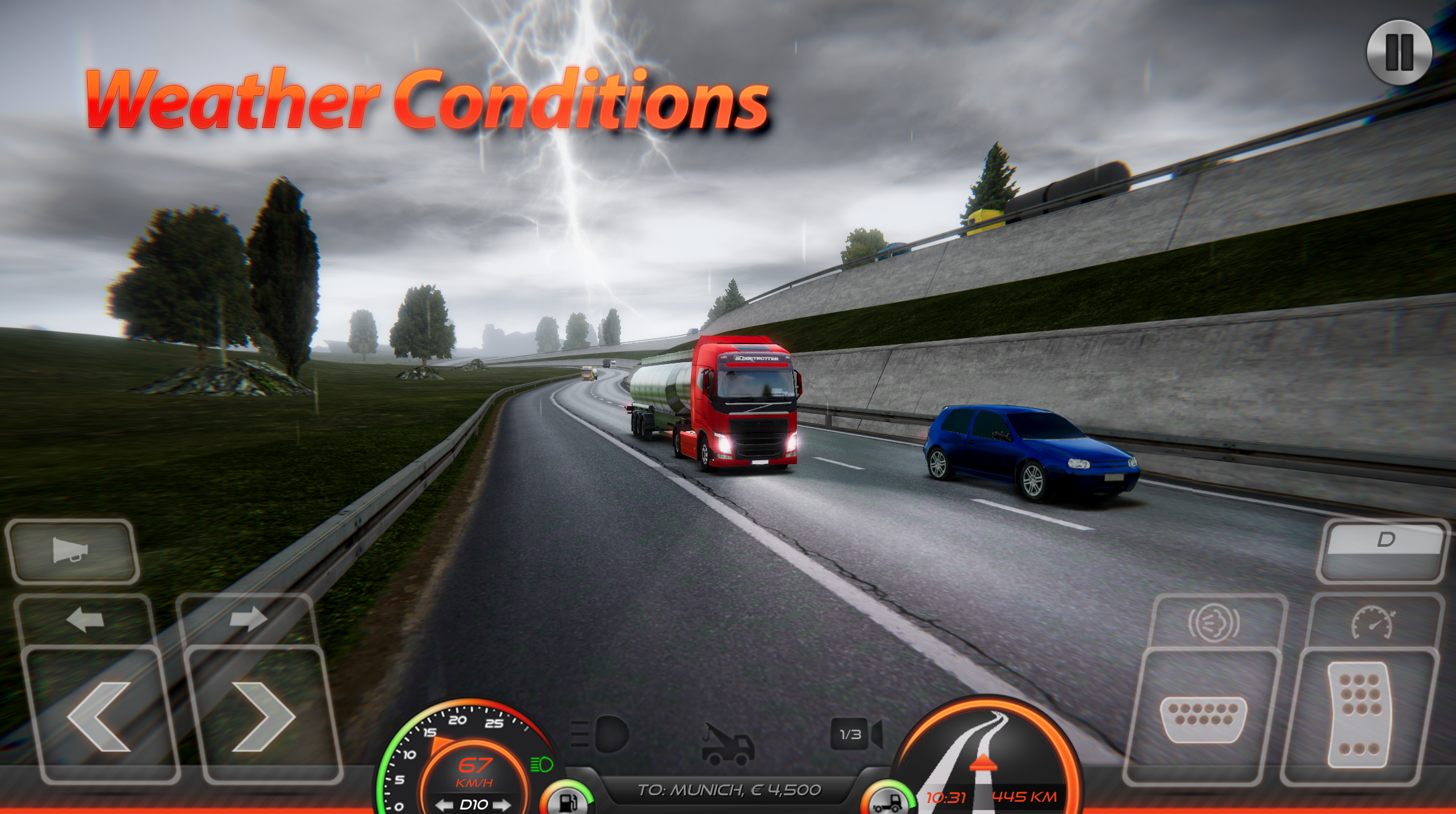 Truckers of Europe 2 Game Screenshot